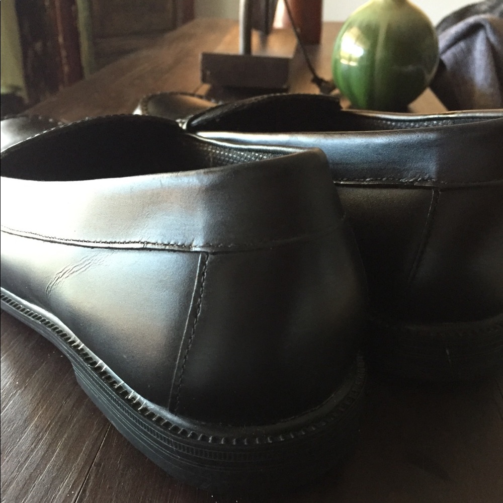 Hush Puppies Steel Toe Penny Loafers Gem